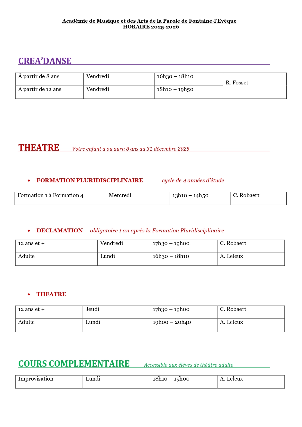 Horaire 2025 page 0003